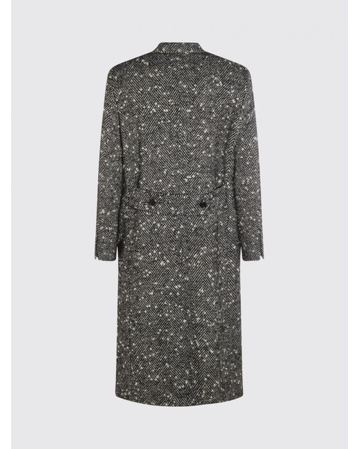 Dolce & Gabbana Gray Dolce &Amp Gabbana Coat for men