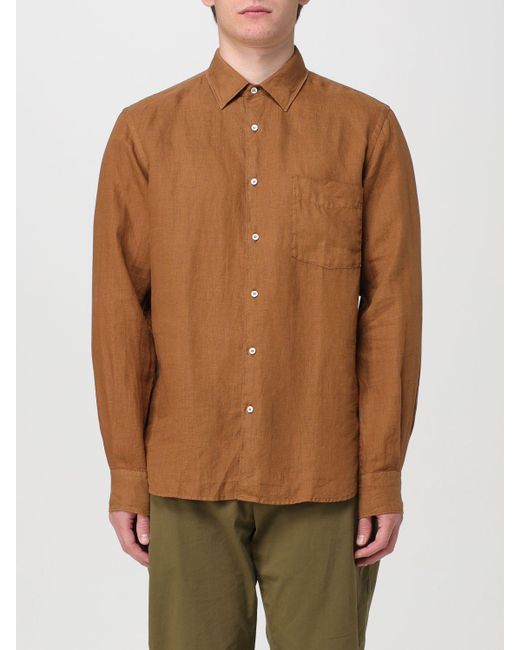 Aspesi Brown Shirt for men