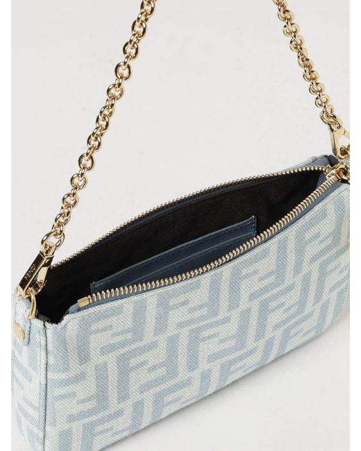 Fendi White Wallet