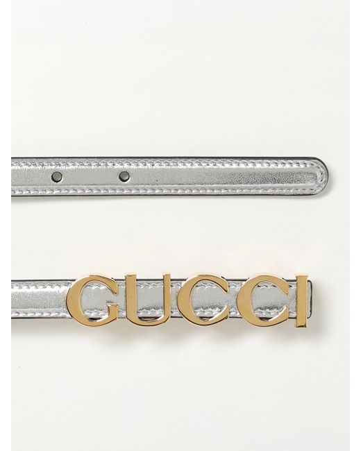 Gucci Natural Gürtel Damen