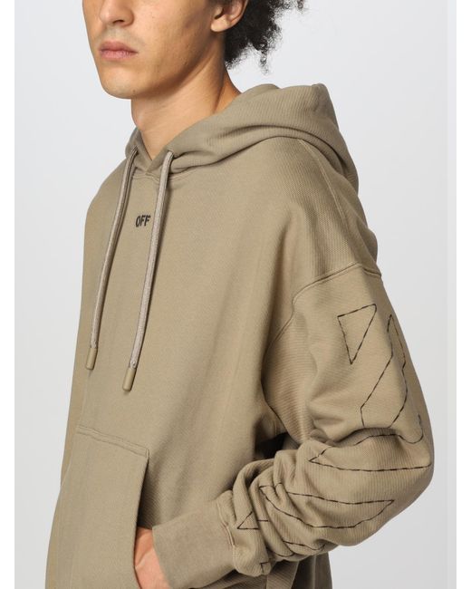 Off-White c/o Virgil Abloh Natural Sweatshirt for men