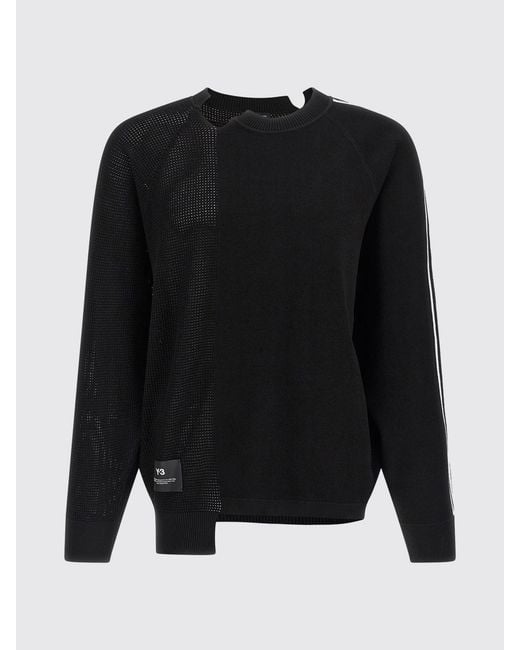 Pullover Girocollo di Y-3 in Blue da Uomo