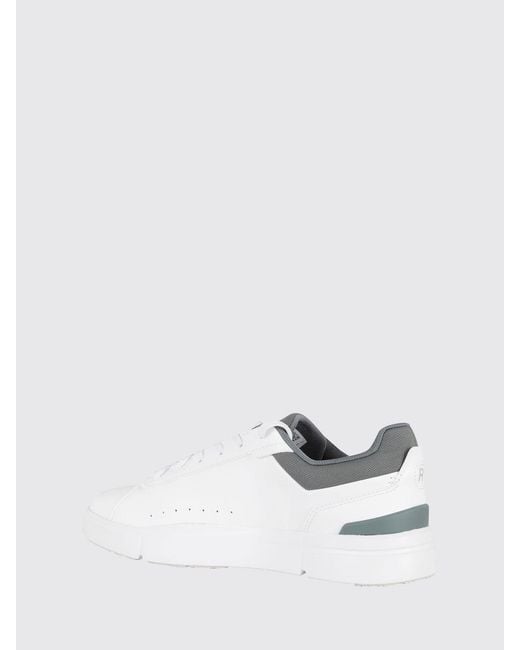 On Shoes White The Roger Advantage On Synthetic Leather Sneakers for men