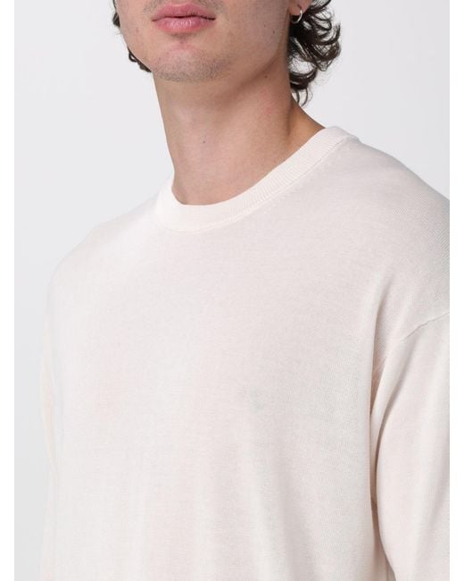 Roberto Collina White Cotton T-Shirt for men