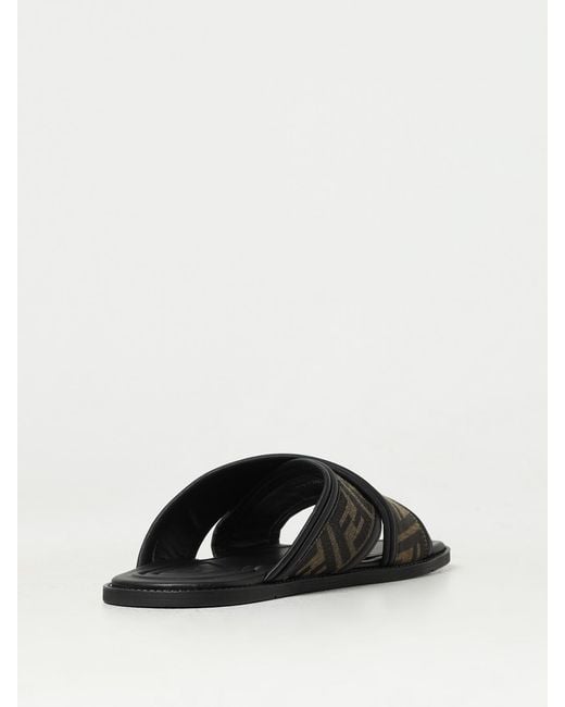 Fendi Black Sandals for men
