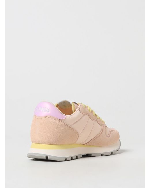 Sun 68 Pink Sneakers