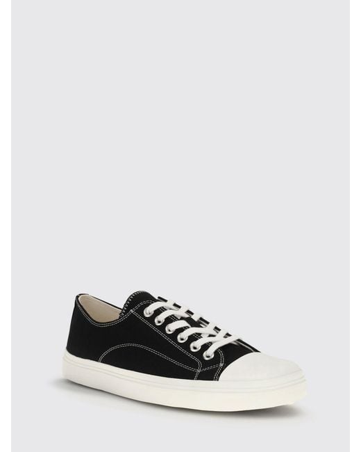 Moschino Couture White Cotton Canvas Sneakers for men