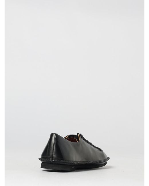 Premiata White Leather Derby Shoes for men