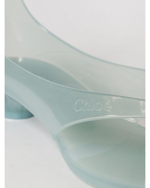 Chloé Blue ChloÉ Pvc Jelly Sandals