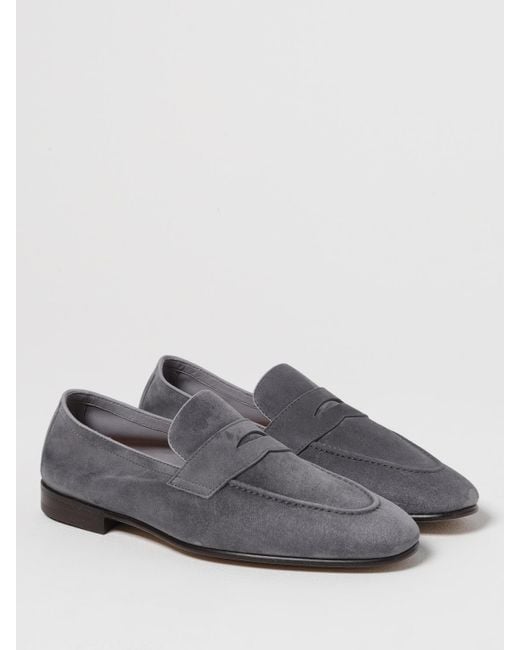 Mocassino di Brunello Cucinelli in Gray da Uomo