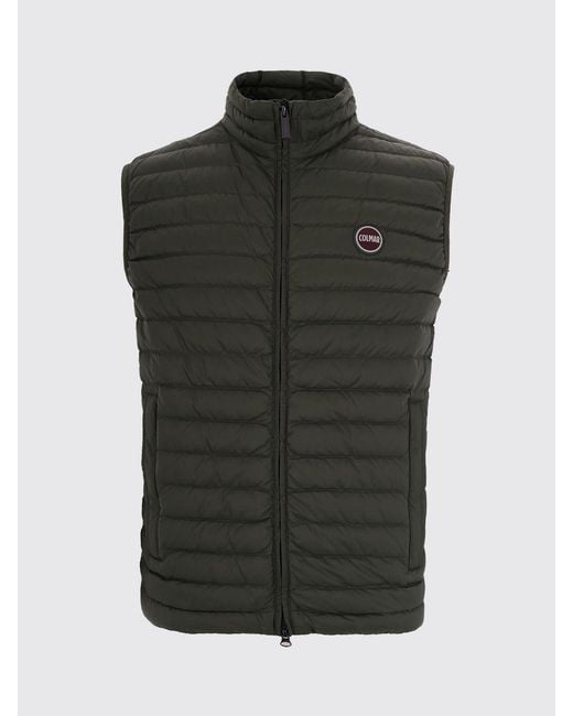 Colmar Green Quilted Padded Nylon Vest for men