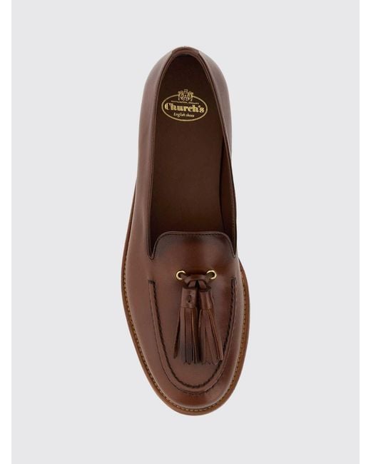 Church's Brown Renee Leather Loafers