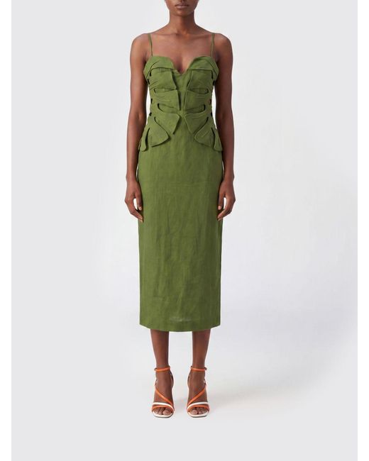 Farm Rio Green Dress