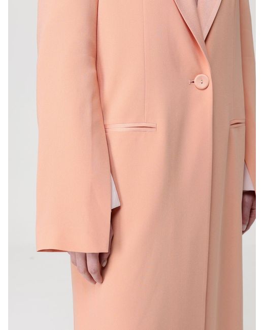 Twinset Pink Single Breasted Blazer