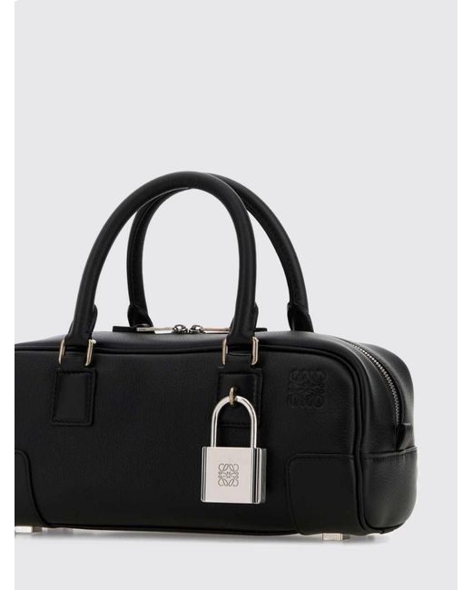 Loewe Black Amazona 23 Leather Bag