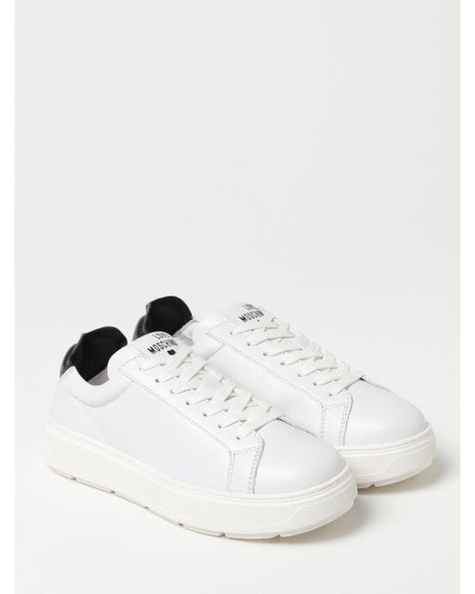 Sneakers di Love Moschino in Natural