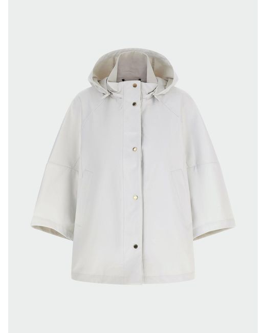 Chaqueta De Tejido Técnico Moorer de color Natural