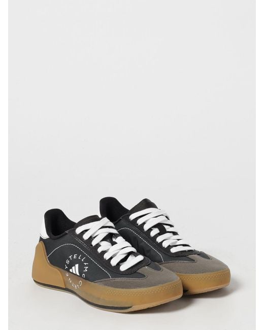 Adidas By Stella McCartney White Court Boost Synthetic Leather Sneakers