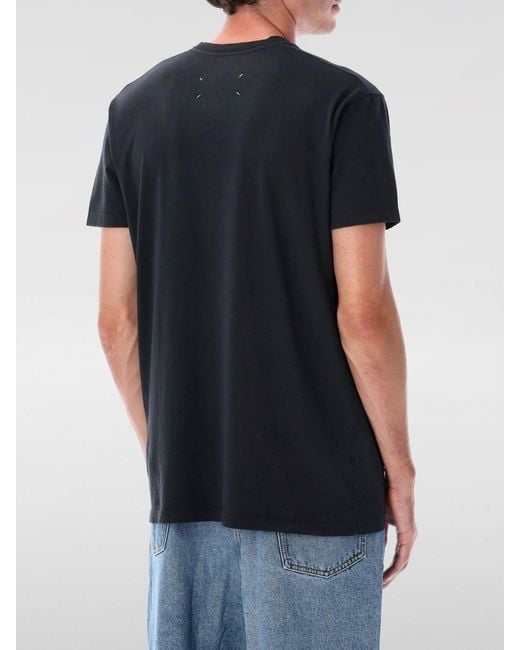 Maison Margiela Black T-Shirt for men
