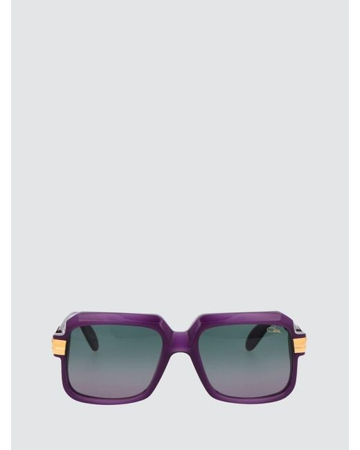 Cazal White Rectangular Sunglasses for men