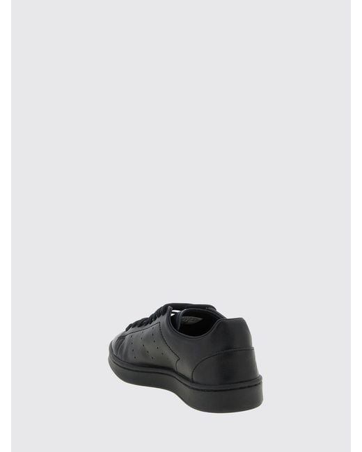 Y-3 Black Stan Smith Leather Sneakers for men