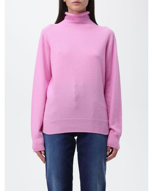 Emporio Armani Jumper in Pink | Lyst