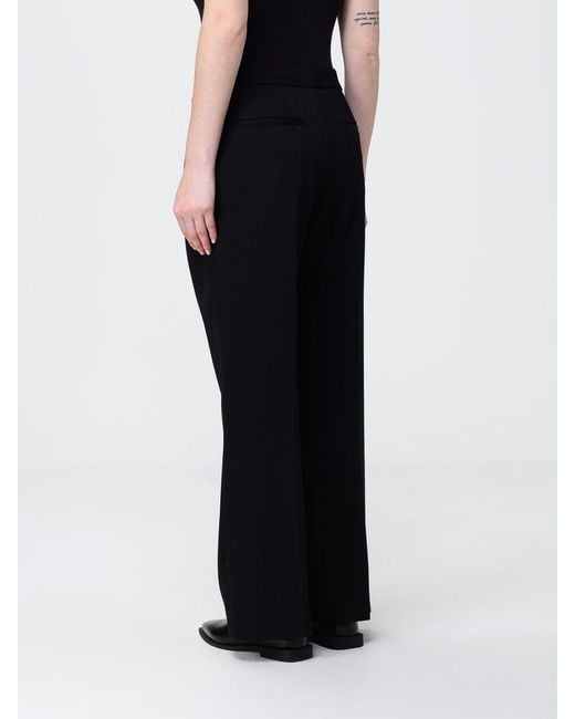 Jil Sander Black Classic Wool Trousers