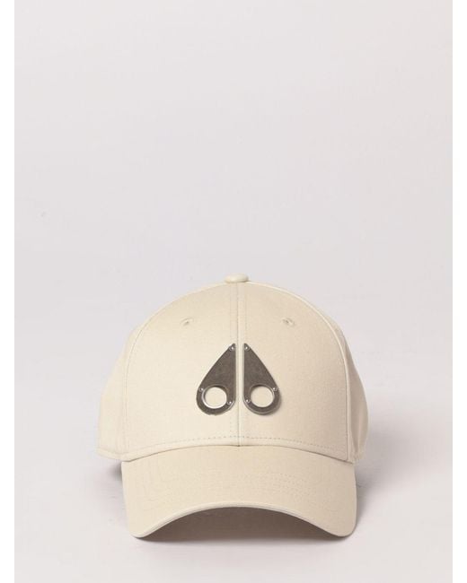 Moose Knuckles Natural Cotton Hat for men
