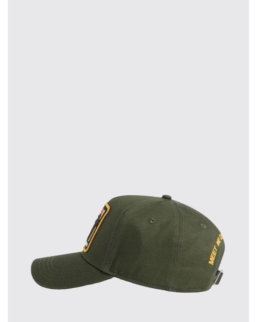 DSquared² Green Hat for men