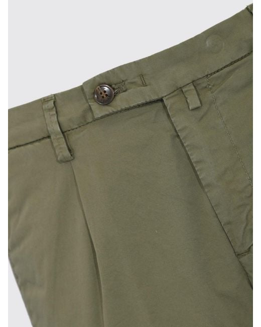 Briglia 1949 Green Cotton Tailored Shorts for men
