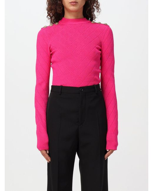 Balmain Pink Pullover