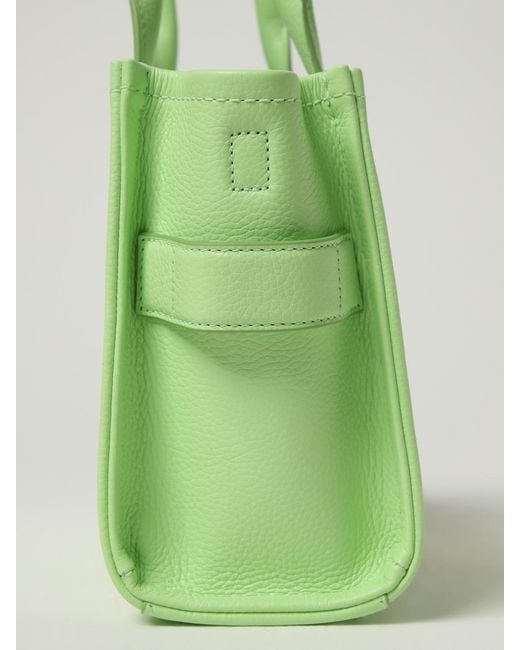 Marc Jacobs Green Medium Leather The Tote Bag