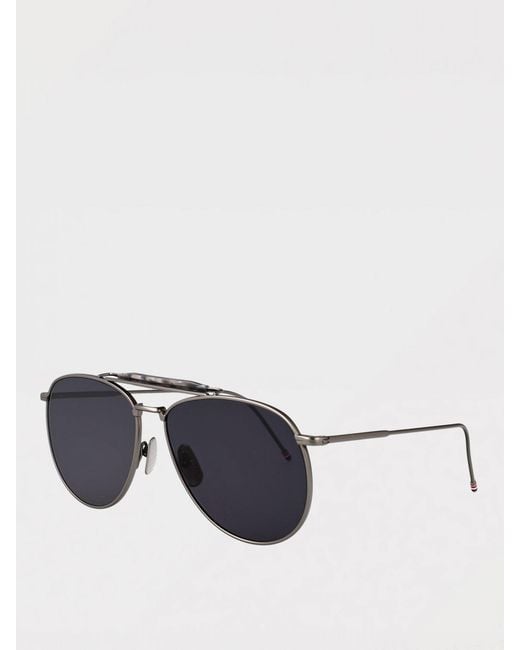 Thom Browne White Metal Sunglasses for men
