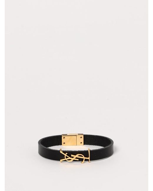 Bijoux Homme Saint Laurent pour homme en coloris White