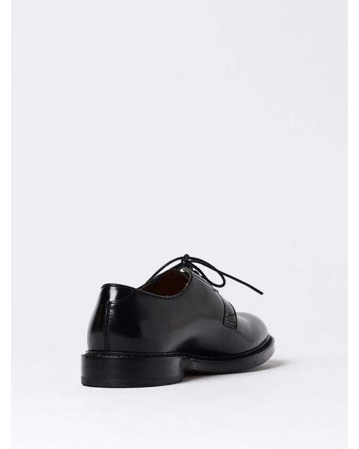 Doucal's Derby-Schuhe Aus Gebürstetem Leder in Black für Herren