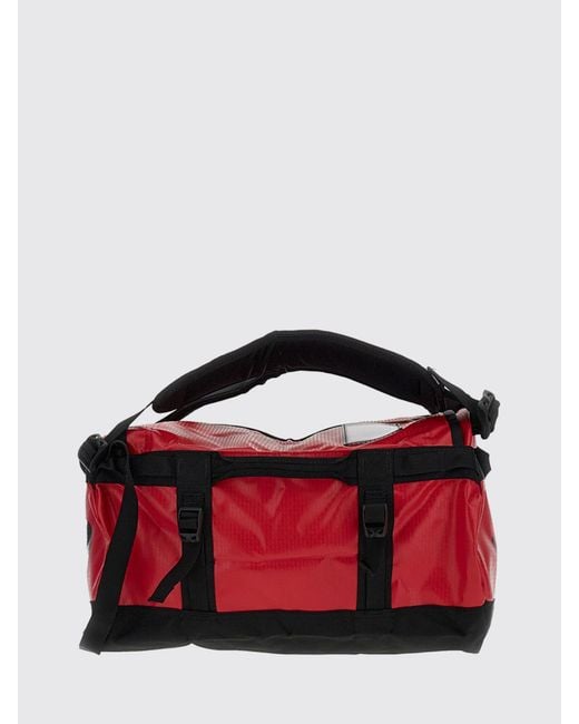 The North Face Red Base Camp Duffel Bag for men
