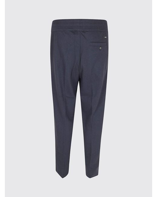 Herno Blue Pants for men