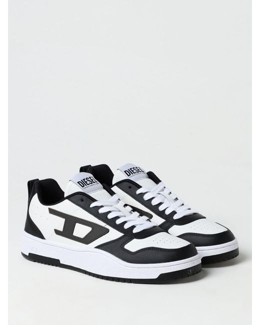 Sneakers S-Ukiyo V2 in pelle di DIESEL in White da Uomo