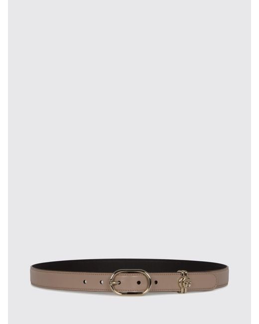 Gucci White Gg Marmont Calfskin Leather Belt With Monogram Buckle