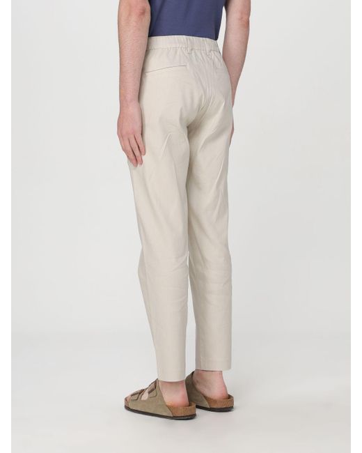 Pantalone di Calvin Klein in Natural da Uomo
