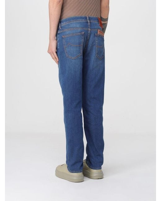 Jacob Cohen Blue Slim Fit Denim Jeans for men