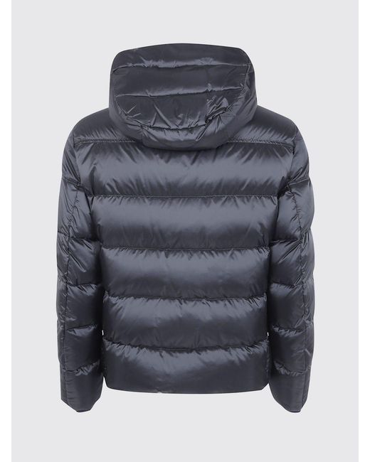 Moorer Blue Brett Water-Repellent Wool And Cashmere Down Jacket With Removable Hood for men