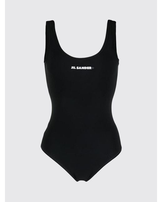 Jil Sander Black One-Piece Swimsuit