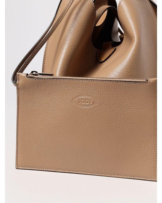 Borsa A Spalla di Tod's in Natural