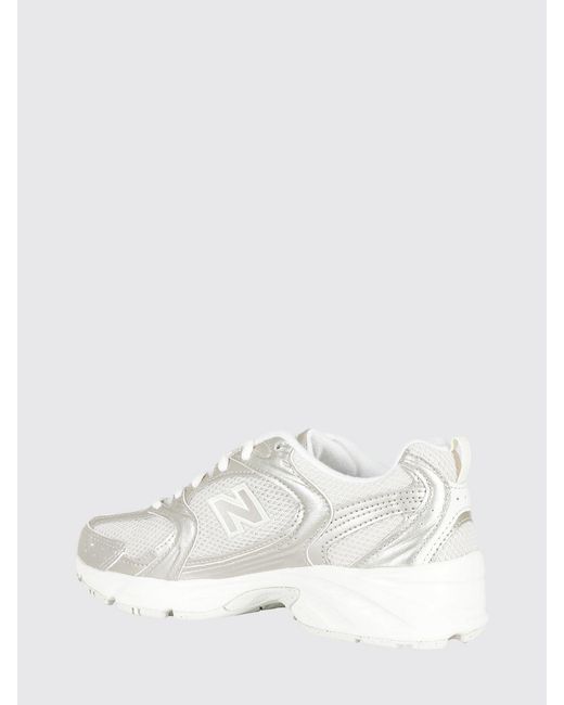 New Balance White 530 Sneakers