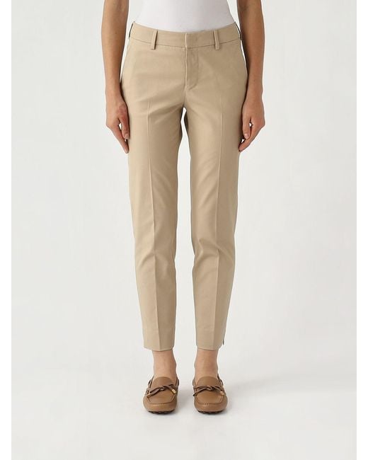 PT Torino Natural Cotton Slim Trousers