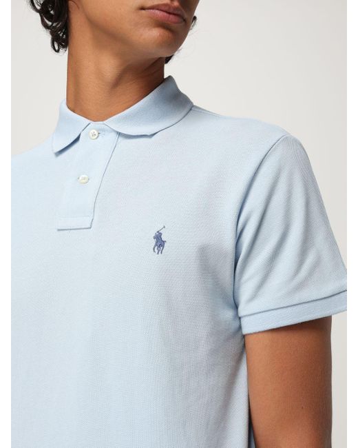 Polo Classica di Polo Ralph Lauren in Blue da Uomo
