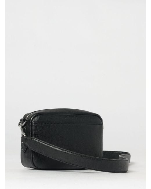 Boss Black Grained Faux Leather Bag