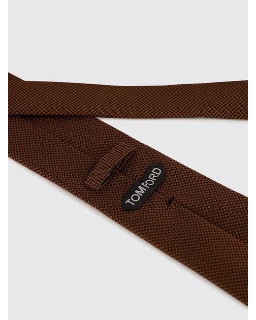 Tom Ford Brown Classic Tie for men