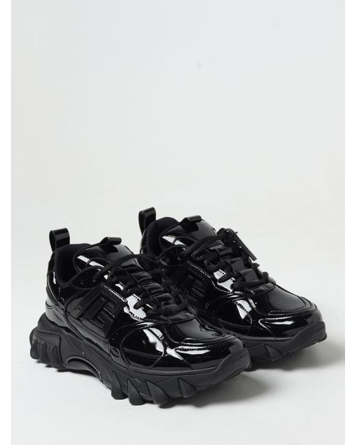 Balmain Black B-east Pb Leather Sneakers for men